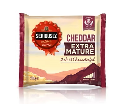 Extra mature cheddar cheese 200g